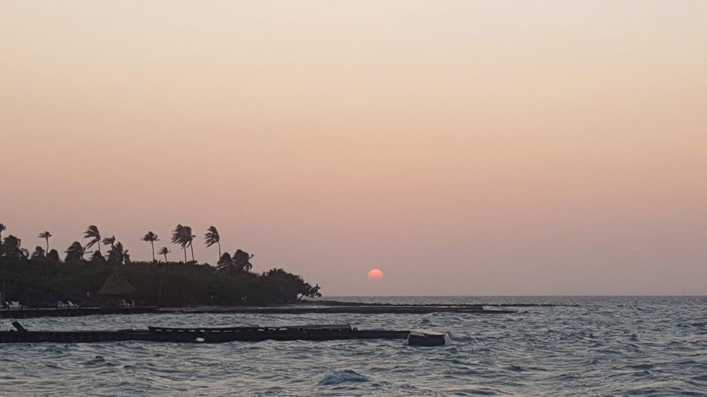 Coucher de soleil Isla Mucura