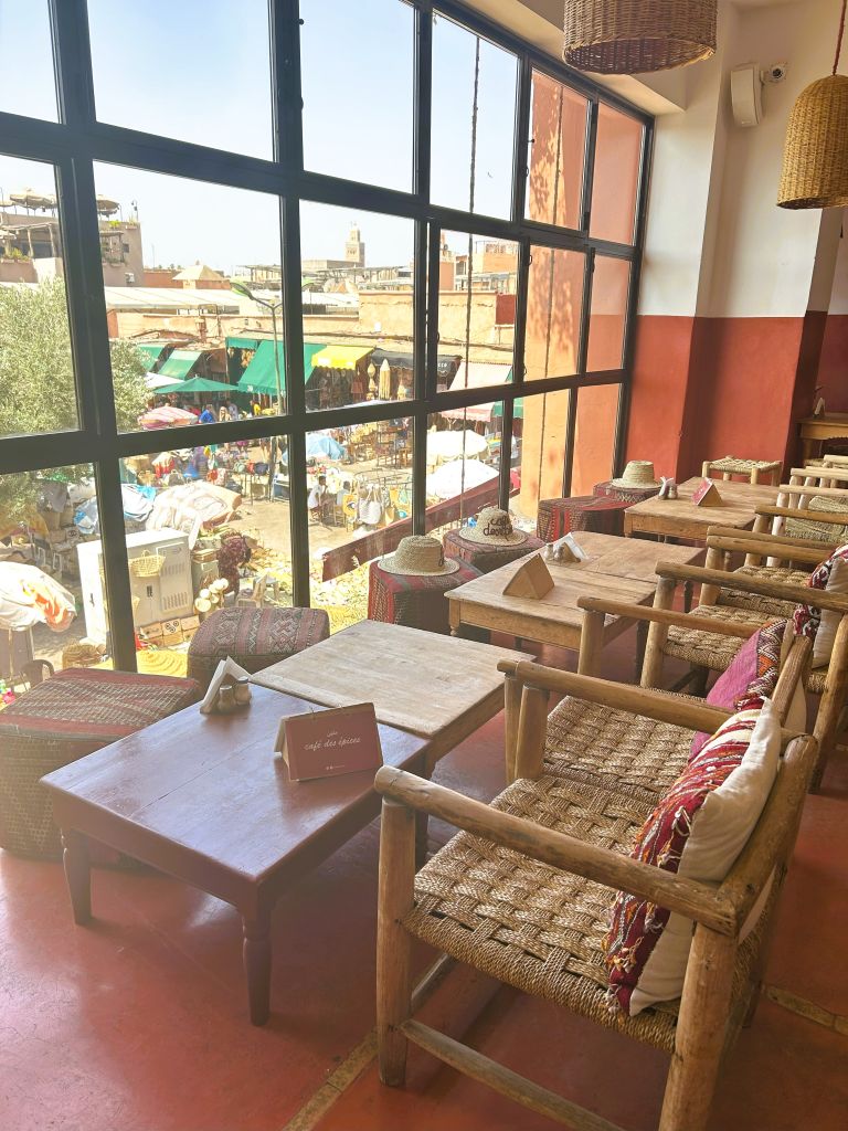 Café des épices à Marrakech